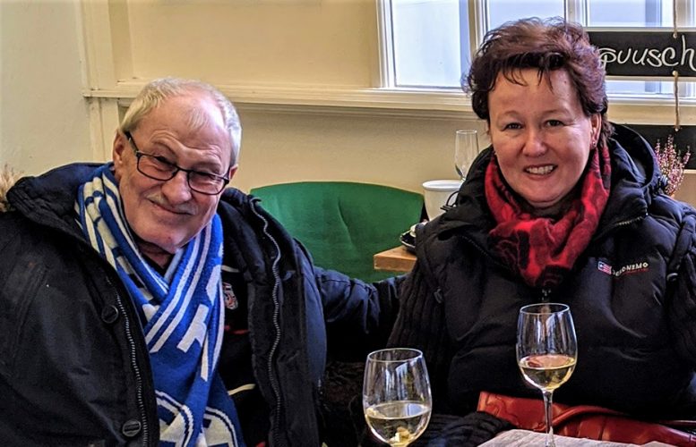 Andreas Gustke mit Lisa